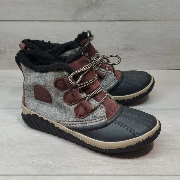 Sorel Women Duck Rubber Waterproof Outdoor boots shoes sz 7.5 - Picture 1 of 12